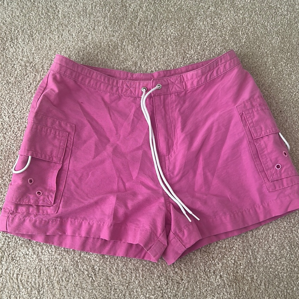Pink and white shorts size 10 girls. Basic Editions like new!!